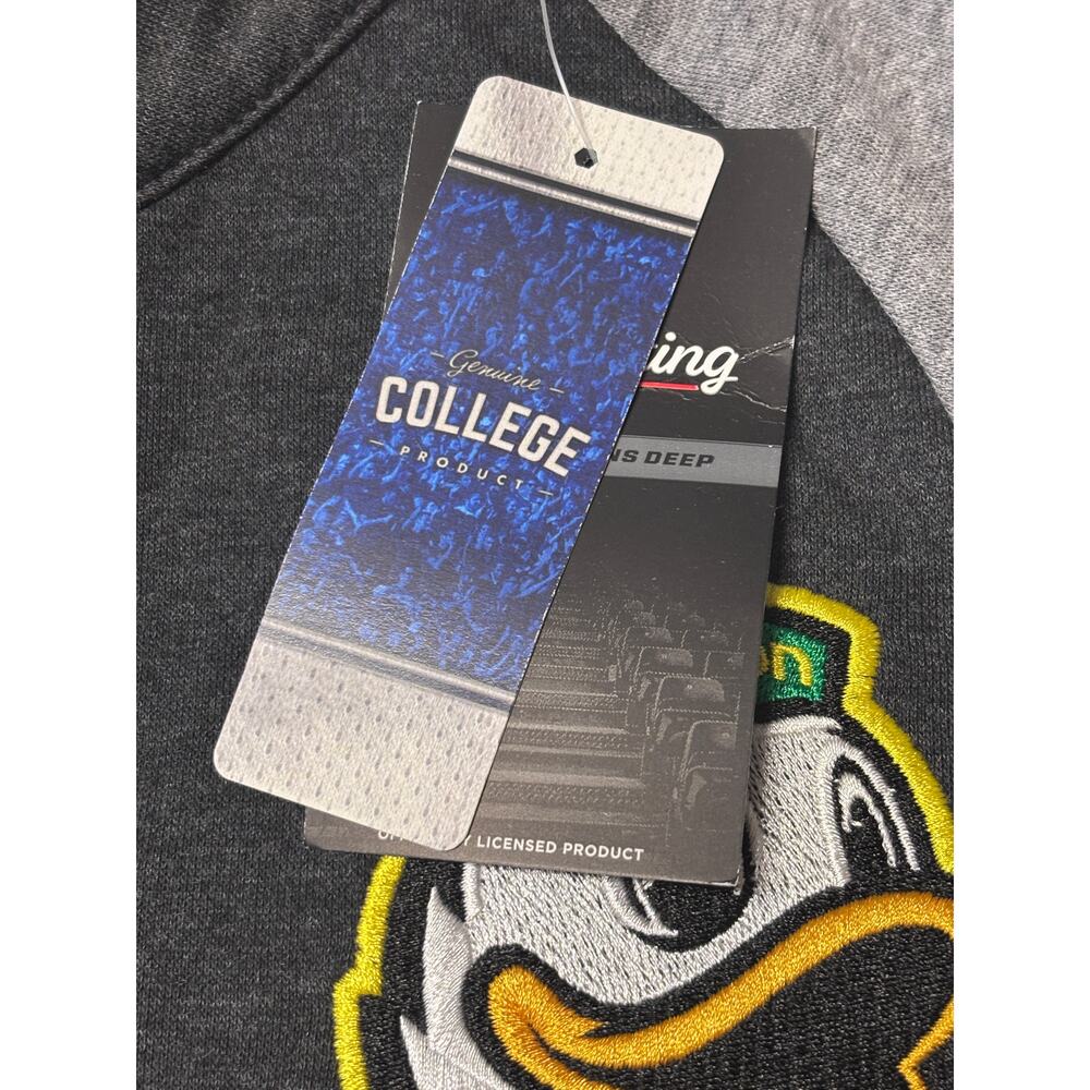 Oregon Ducks Quarter Zip Pullover Captivating Gray NCAA Men’s M NWT - Picture 7 of 7